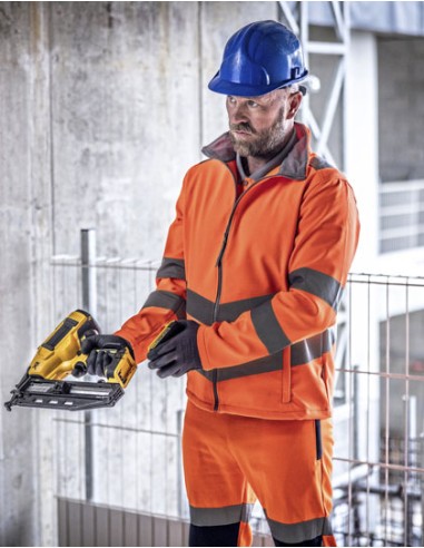 REG-TRA712-Pro Contract Hi-Vis Ablaze 2L Softshell Jacket